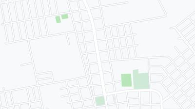 Kaart met de situering van het hotel