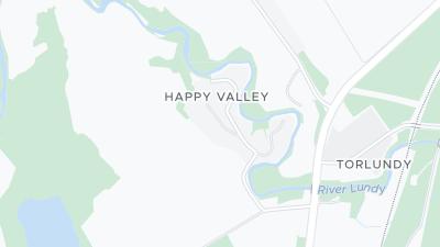 Hotel location map