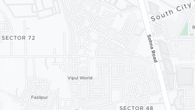 Mapa de localização do hotel