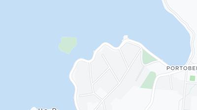Hotel location map