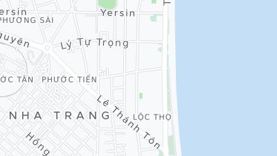 Hotel location map