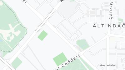 Mapa de localização do hotel