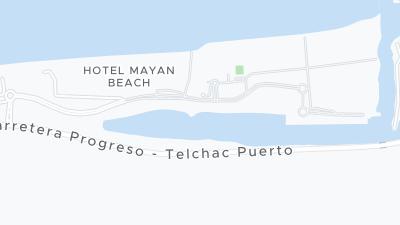 Hotel location map