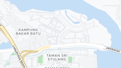 Mapa de localização do hotel