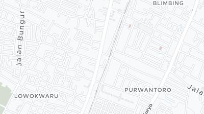 Hotel location map