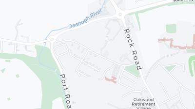 Hotel location map