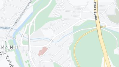 Hotel location map