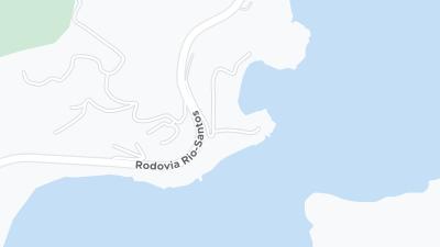 Kaart met de situering van het hotel