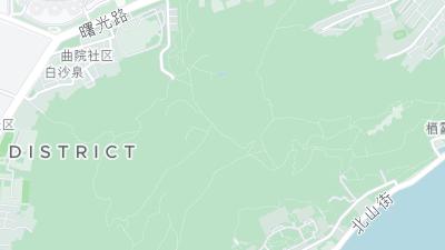 Kaart met de situering van het hotel