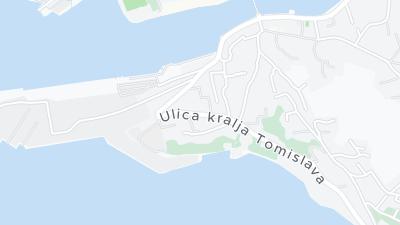 Mapa de localização do hotel