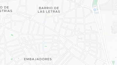 Hotel location map