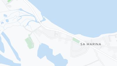 Kaart met de situering van het hotel