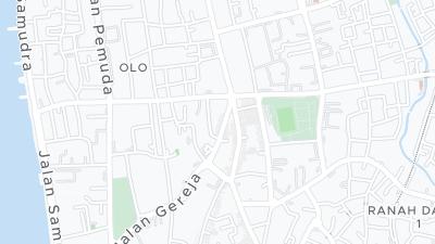 Hotel location map
