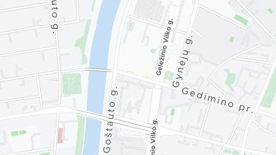 Hotel location map