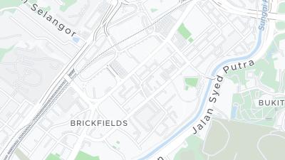 Hotel location map