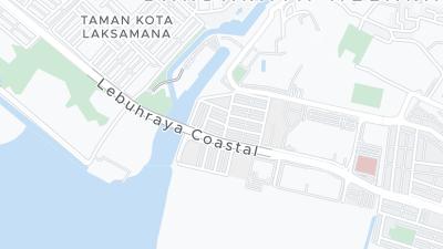 Hotel location map