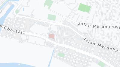 Mapa de localização do hotel