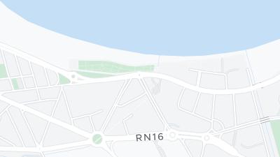 Mapa de localização do hotel