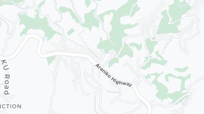 Kaart met de situering van het hotel