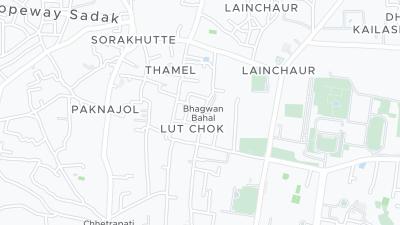 Mapa de localização do hotel