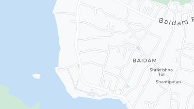 Hotel location map
