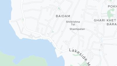 Hotel location map