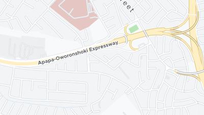 Hotel location map
