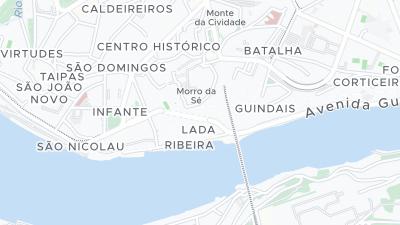 Hotel location map