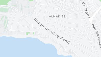 Plan de localisation de l'hôtel