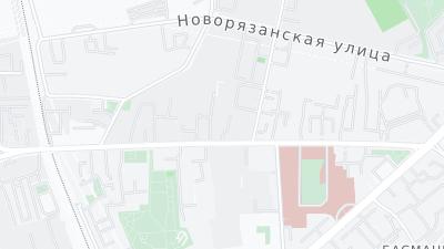 Hotel location map
