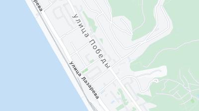 Hotel location map