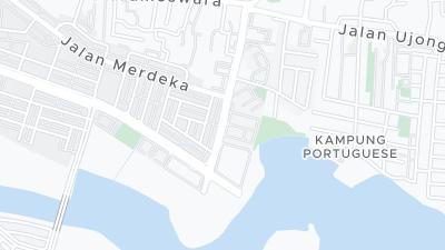 Mapa de localização do hotel