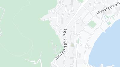 Hotel location map