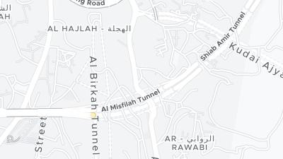 Visa hotellet på en karta