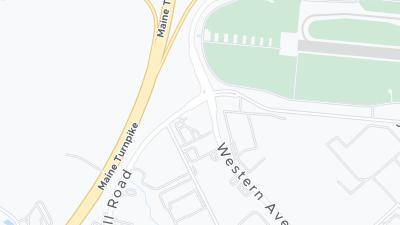 Kort over hotellets beliggenhed