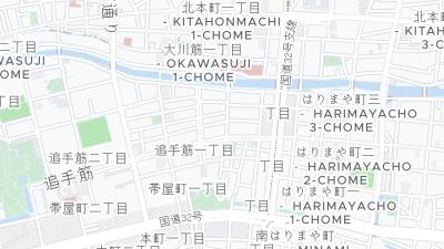 Hotel location map