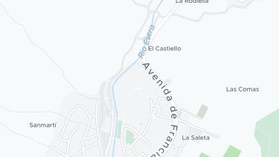 خريطة موقع الفندق