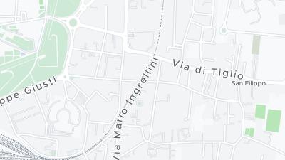 Hotel location map