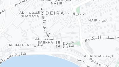 خريطة موقع الفندق