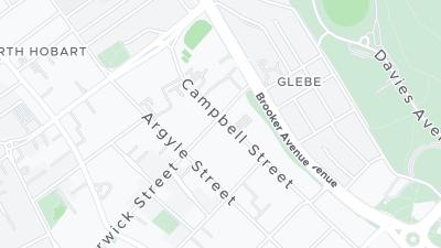Hotel location map