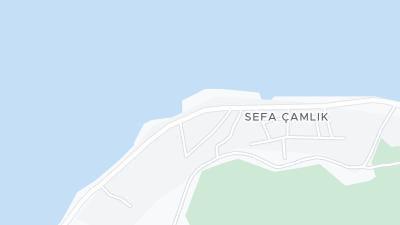 Mapa de localização do hotel