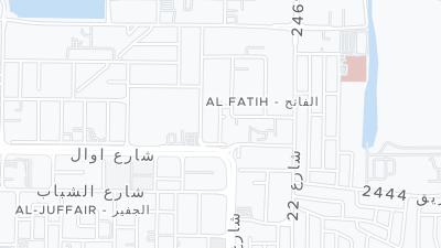 Hotel location map