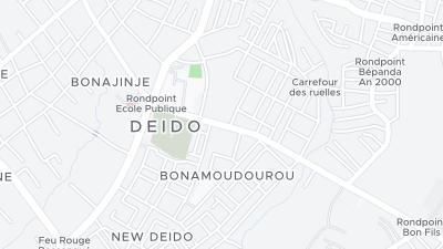 Hotel location map