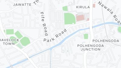 Mapa de localização do hotel