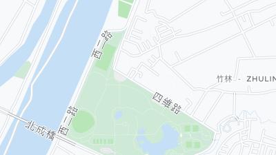 Mapa de localização do hotel