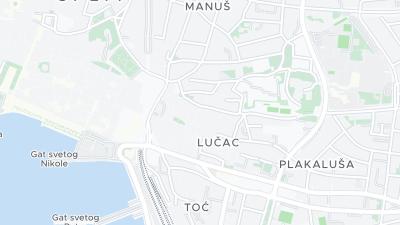 Mapa de localização do hotel