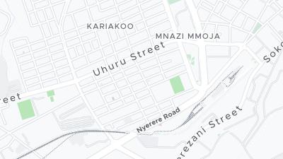Hotel location map