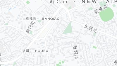 Hotel location map