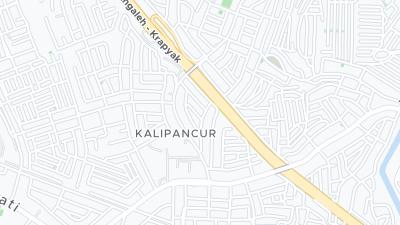 Kaart met de situering van het hotel