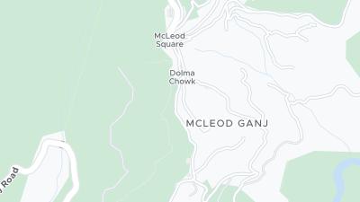 Mapa de localização do hotel